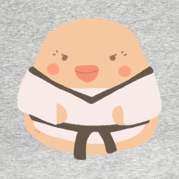 Black Belt Mochi Duck by aaalou